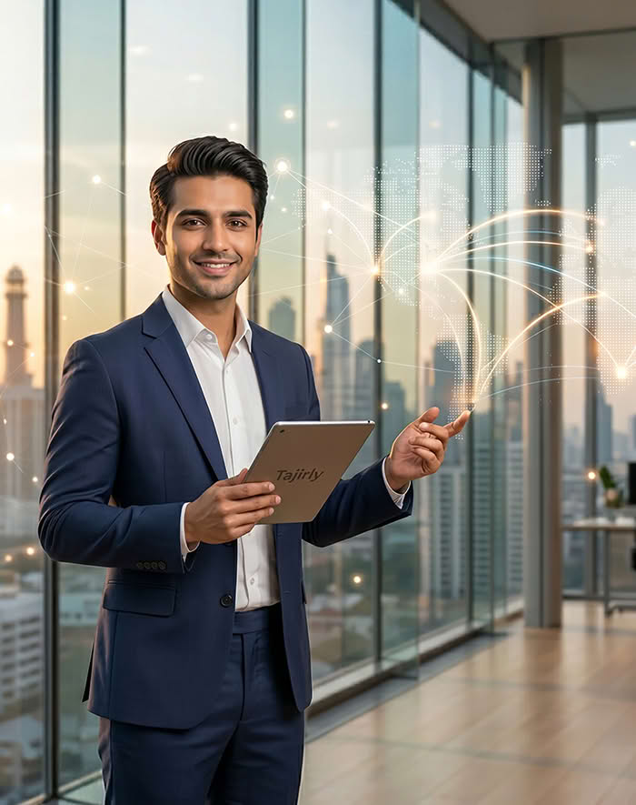 Contact Tajirly 24 By 7 - Global - International - Connection